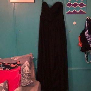 Amsale Formal Gown Size 14 Black